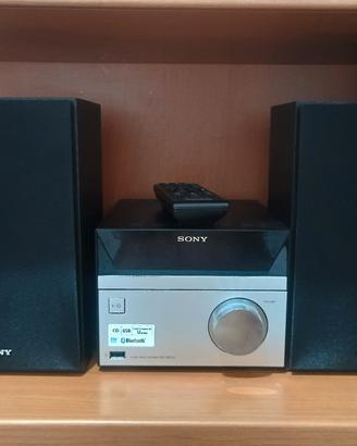 Sistema Hi-Fi Sony HCD-SBT20  CD Usb blue