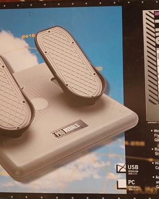 Pedaliera CH Pro Pedals USB - Per simul di volo PC
