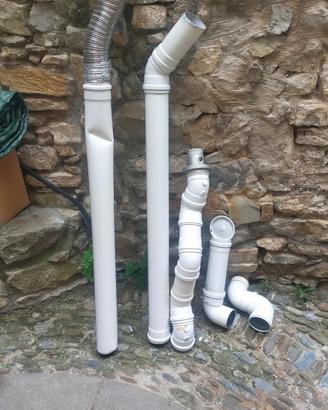 tubi e gomiti per stufa a pellet 