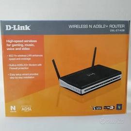 MODEM ROUTER ADSL2+ D-LINK DSL-2740B