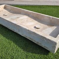 Lavabo massiccio in Pietra Naturale