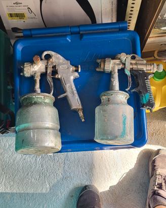 pistola  verniciatura a spruzzo aerografo 
