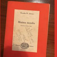 Adorno, Minima moralia.1 edizione
