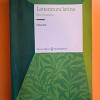 Letteratura latina-Generi e percorsi 