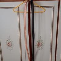 Quattro Cinture Marroni & Nere in vera pelle 