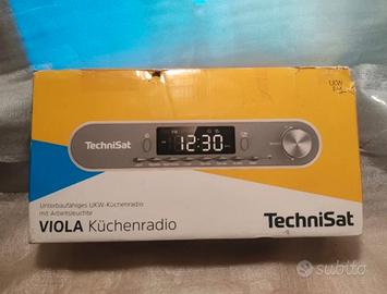 radio sottopensile cucina Bluetooth, nuova.