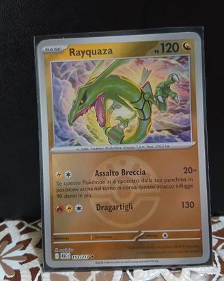 Carta pokemon Rayquaza