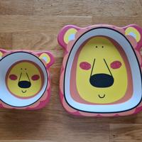 Piatti bimbi in fibra di bambù 