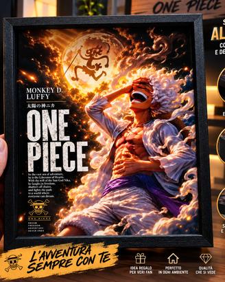 Quadro Luffy Gear 5