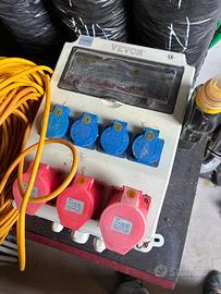 Contatore da cantiere  7 prese