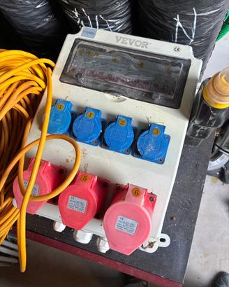 Contatore da cantiere  7 prese