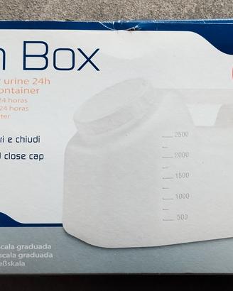 contenitore per urine 24 h.