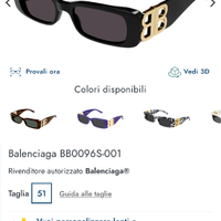 Occhiali da sole Balenciaga