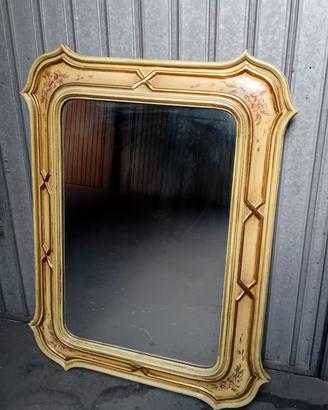 Specchio in legno, in stile veneziano