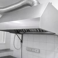 Cappa professionale acciaio inox