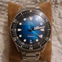 Zelos mako v3 teal orologio automatico 