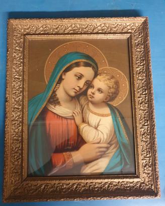 Stampa Madonna con Bambino