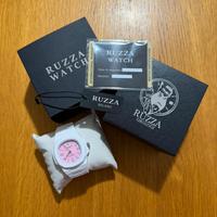 ruzza watch bubblegum bianco e rosa