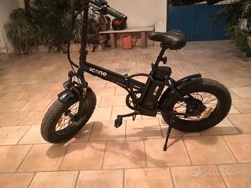 Fat bike elettrica icone 20