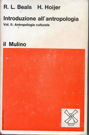 Beals-Hoijer, Introduzione all'antropologia vol.II