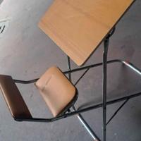 Banco scuola anni 70 richiudibile