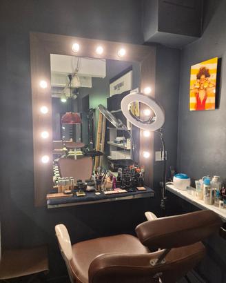 postazione trucco