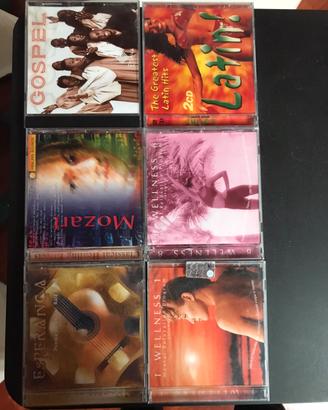 CD musica relax, latin, gospel