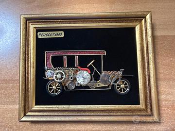 Quadretto decorativo Peugeot 1909