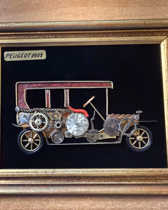 Quadretto decorativo Peugeot 1909