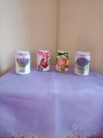 vasetti lavanda Vespa rosa centifolia