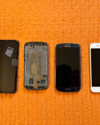 Lotto smarphone - Rotti