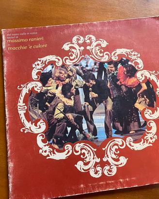 Massimo Ranieri - Macchie 'e culore LP Vinile 33 G