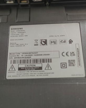 Smart TV Samsung (guasto)