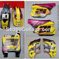 KIT PLASTICHE x KTM MX 250 1990 1991 GS 250 1992
