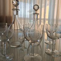 SERVIZIO ANTICO IN CRISTALLO