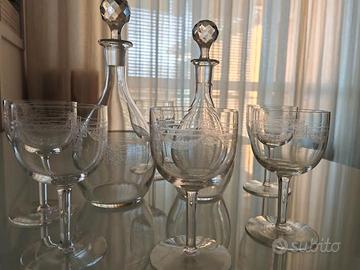 SERVIZIO ANTICO IN CRISTALLO