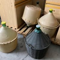 Damigiane in vetro da 50 litri