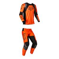 Tuta completo fox enduro cross ktm arancio 180 lux