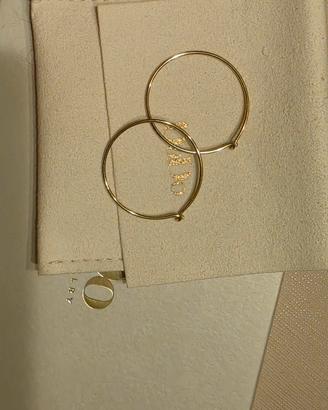 orecchini cerchio grande DoDo oro 18kt