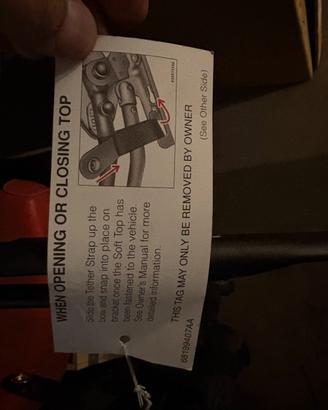 Soft top wrangler jk4