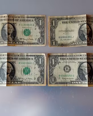 U.S.A. BANCONOTE  VINTAGE ANNO 1963