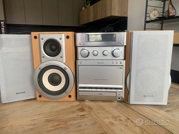 MINI HI-FI PANASONIC SA-PM22 -SENZA TELEOMANDO