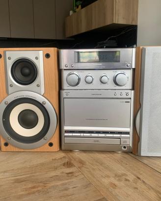 MINI HI-FI PANASONIC SA-PM22 -SENZA TELEOMANDO