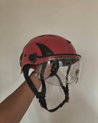 KASK Superplasma AQ Red WHE00104-204 con visiera