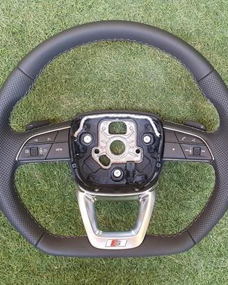 Volante Originale Audi SQ5 SQ7 SQ8 S Piatto Nuovo