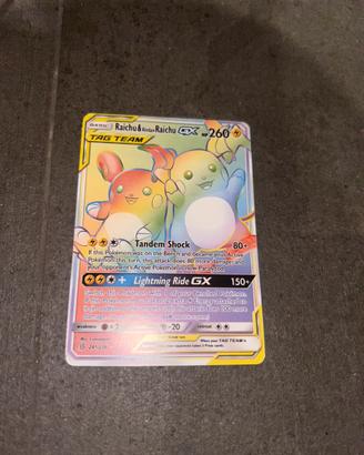 Raichu & Alolan Raichu GX (Secret)