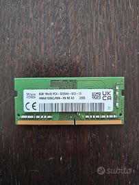 RAM 8GB DDR4 3200 SK hynix per notebook