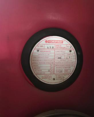 Bollitore Cordivari 300 L
