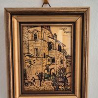 Set di 4 quadri Francoise Lepetit 