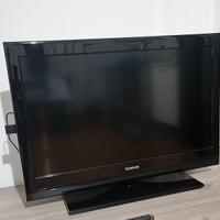 Televisione con la Amazon Fire stick.